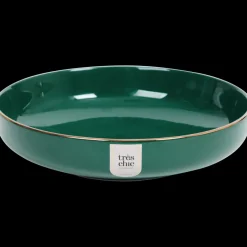 Assiette creuse Très Chic Golden Line 19,5 cm | Action FR