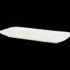 Assiette rectangulaire Blanc | Action FR