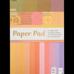 Bloc de papier créatif Avec | Action FR