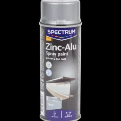 Bombe de peinture zinc-alu Spectrum Argent Silver | Action FR