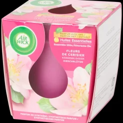 Bougie parfumée Air Wick Fleur de cerisier Rouge | Action FR
