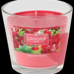 Bougie parfumée dans un verre Candra | Action FR