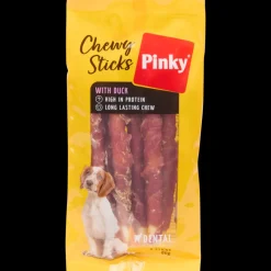Bâtonnets à mâcher pour chien Pinky Chewy Sticks | Action FR