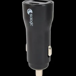 Chargeur allume-cigare 2 ports Sologic | Action FR
