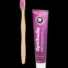 Dentifrice et brosse à dents OptiSmile Purple Whitening | Action FR