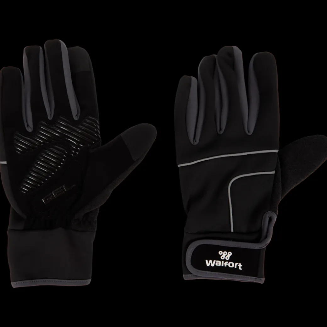 Gants de vélo Walfort Noir | Action FR