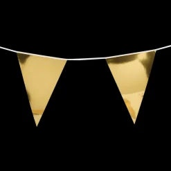 Guirlande de drapeaux effet métallisé | Action FR