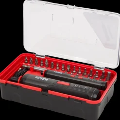 Jeu de tournevis électriques FERM | Action FR