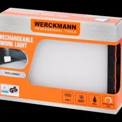 Lampe de travail rechargeable Werckmann 10 watt 700 lm | Action FR