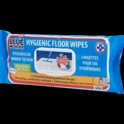 Lingettes hygiéniques pour sol Blue Wonder | Action FR