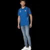 Maillot de football aux couleurs de la France Bleu Homme | Action FR