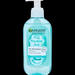 Nettoyant visage Garnier Skin Active Acide hyaluronique et Aloe Vera | Action FR