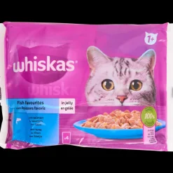 Nourriture humide pour chat Whiskas Saumon et thon | Action FR