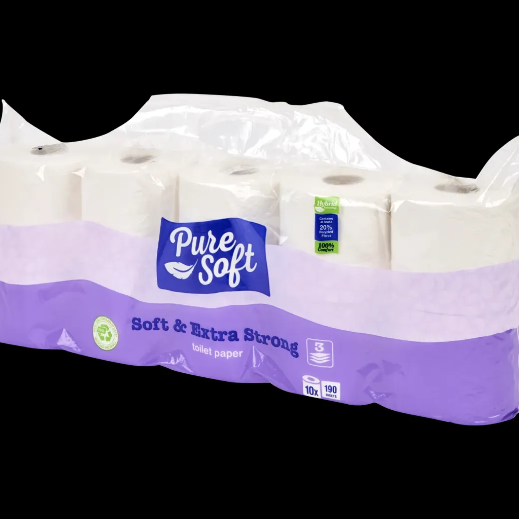 Papier toilette Pure Soft Doux & ultra résistant 1.217 kg | Action FR