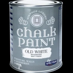 Peinture à la craie Spectrum Blanc antique Blanc 750 ml | Action FR
