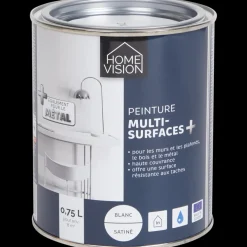 Peinture Home Vision Blanc Blanc | Action FR