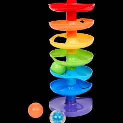 Rampe à balles éducative multicolore Playgo | Action FR