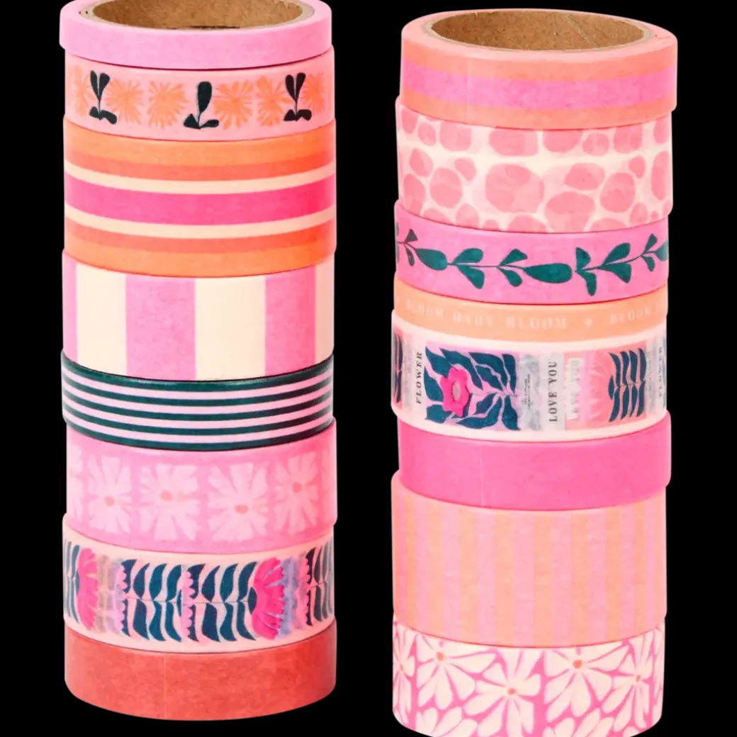 Rubans adhésifs washi Flower Market | Action FR
