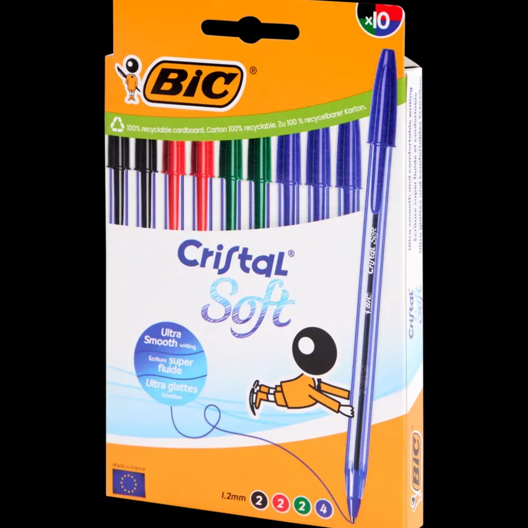 Stylos-bille BIC Cristal Soft | Action FR